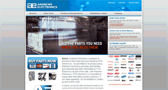Desktop Screenshot of andrewselectronics.com
